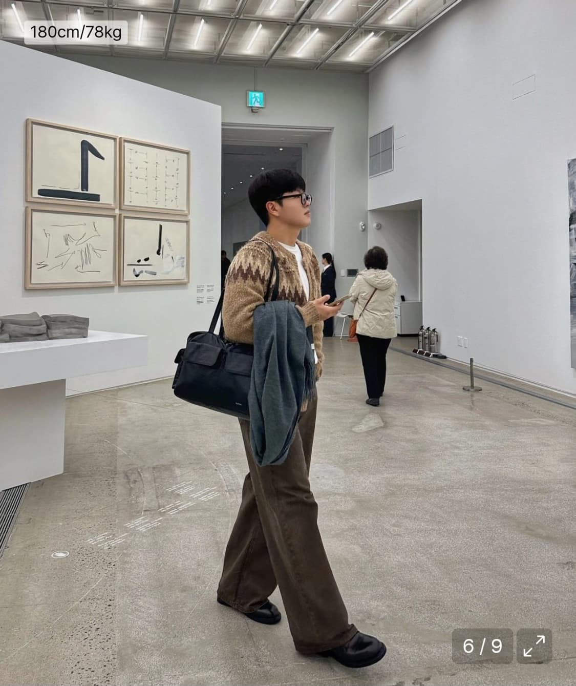 주앙옴므 가먼트다잉 데님팬츠(브라운) 상품이미지4