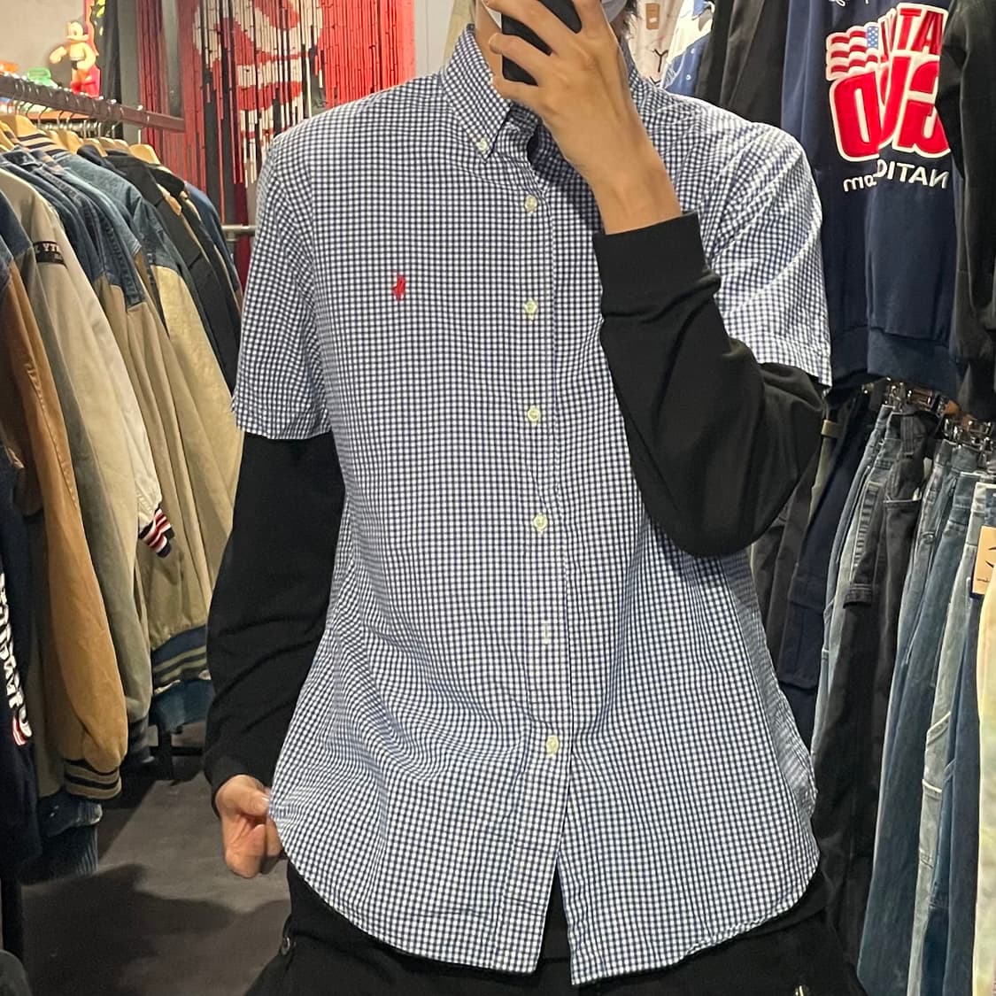 [IM] polo 폴로 체크 반팔셔츠 상품이미지2