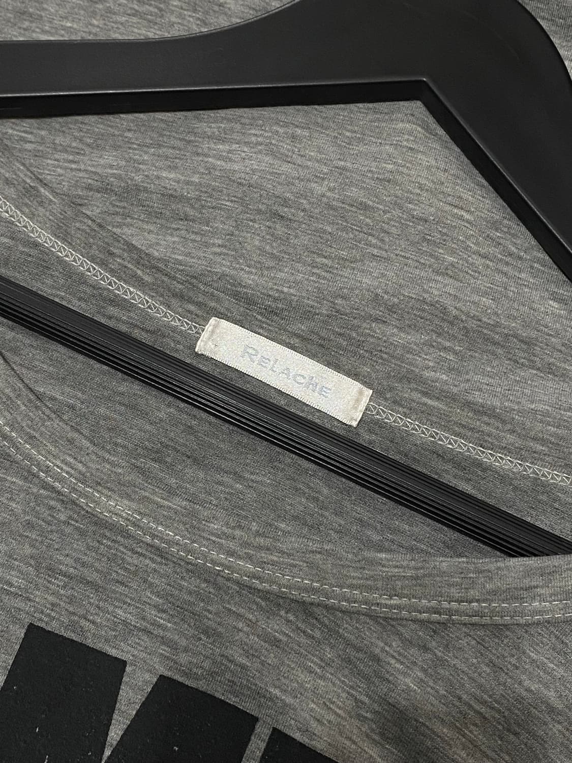 Relache y2k 레터링 롱슬리브 상품이미지5