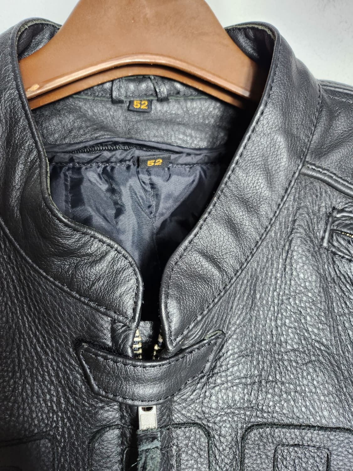 스풀 가죽 라이딩 자켓 상품이미지3