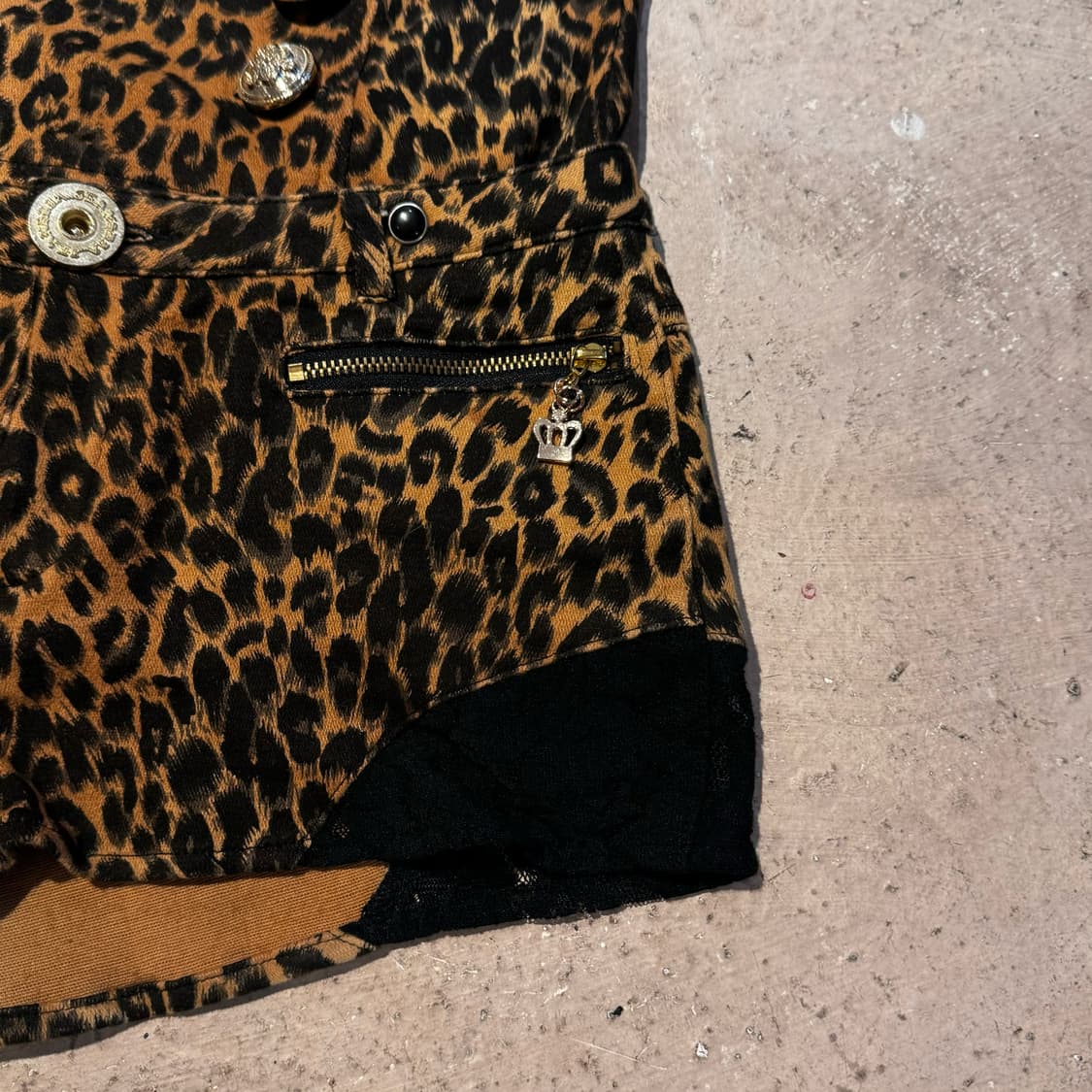 D.i.a. 아게하 더블버튼 숏츠 상품이미지3