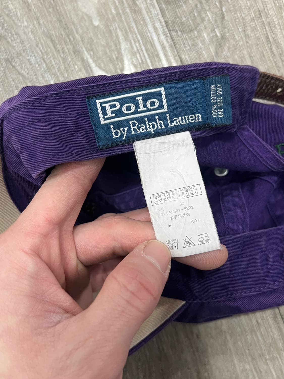 Polo Ralph Lauren 폴로 랄프로렌 포니 퍼플 볼캡 상품이미지5