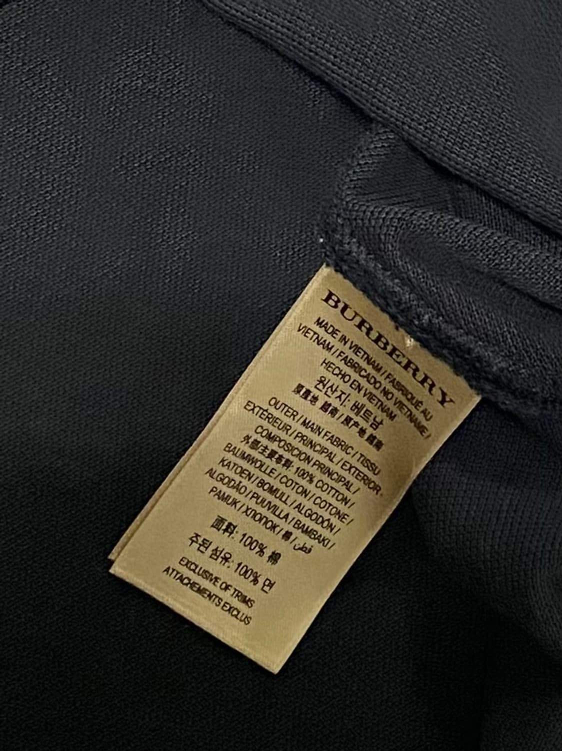 버버리 반팔 카라 티셔츠 사이즈 100 상품이미지4