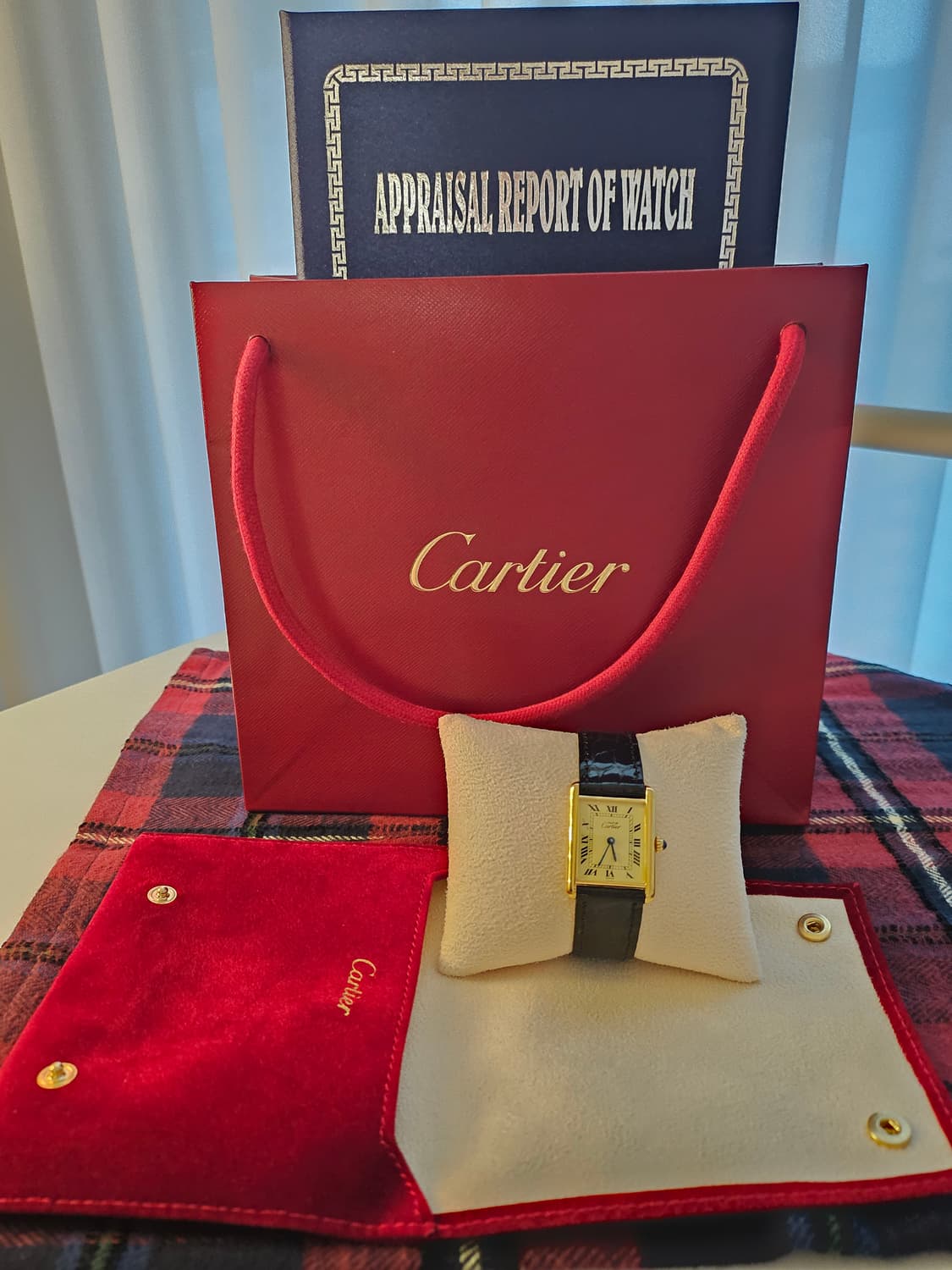 까르띠에 탱크머스트 라지 빈티지 쿼츠 상품이미지6