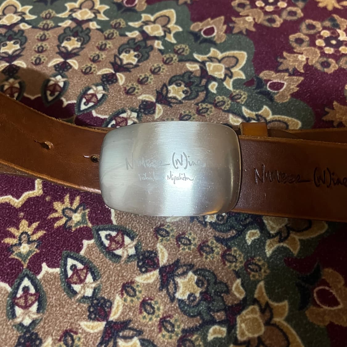 타카히로미야시타 넘버나인 웨스턴 벨트 상품이미지2