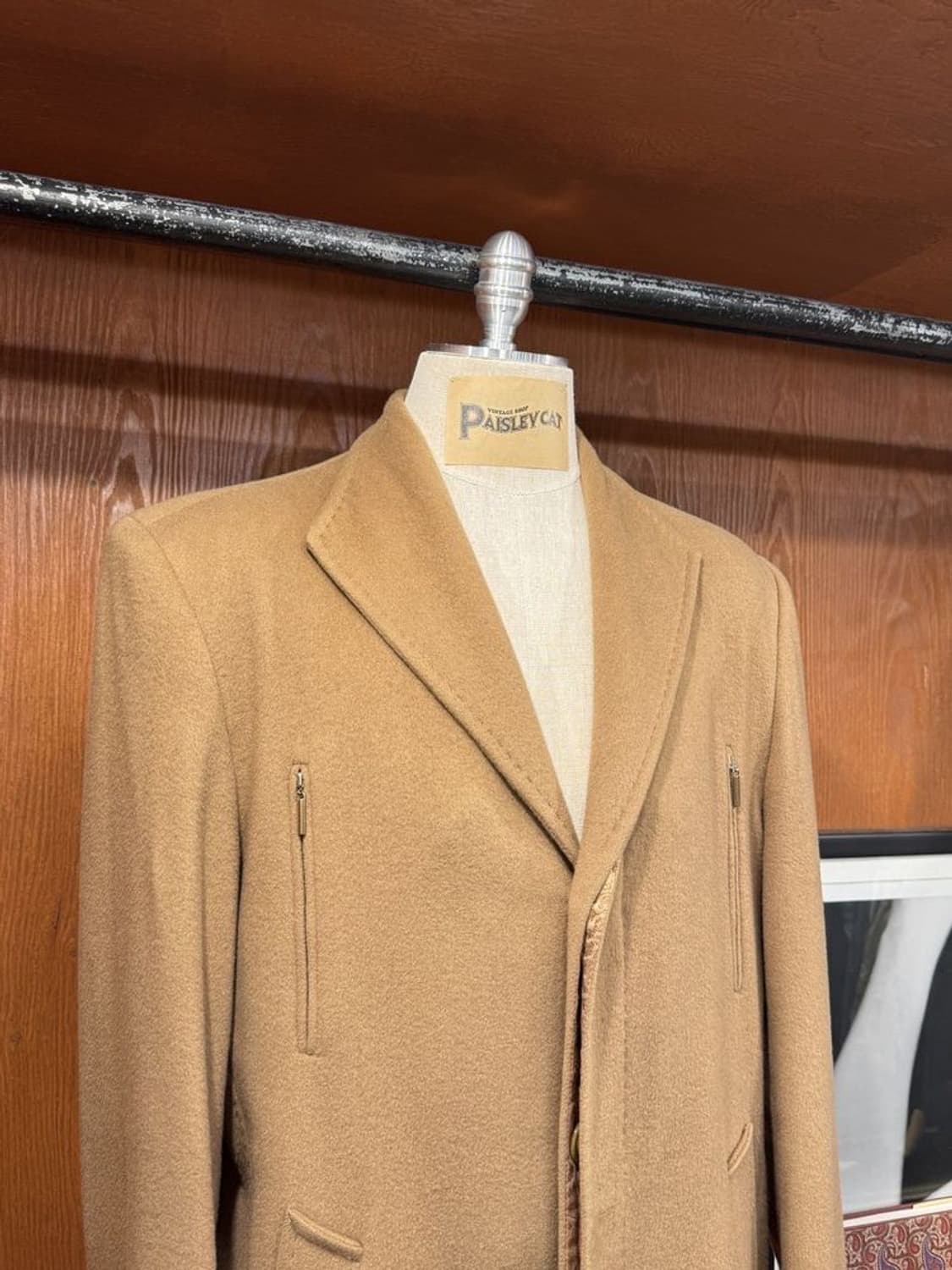 Euseg 캐시미어 코트 상품이미지2