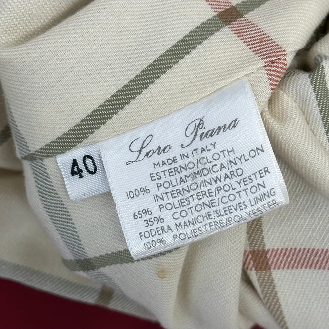 로로피아나 정품 자켓 상품이미지9