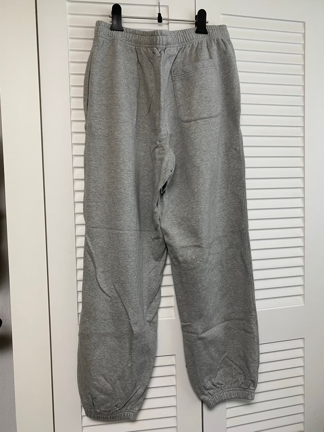 무신사스탠다드 와이드 스웨트 팬츠 미디엄 그레이 상품이미지4