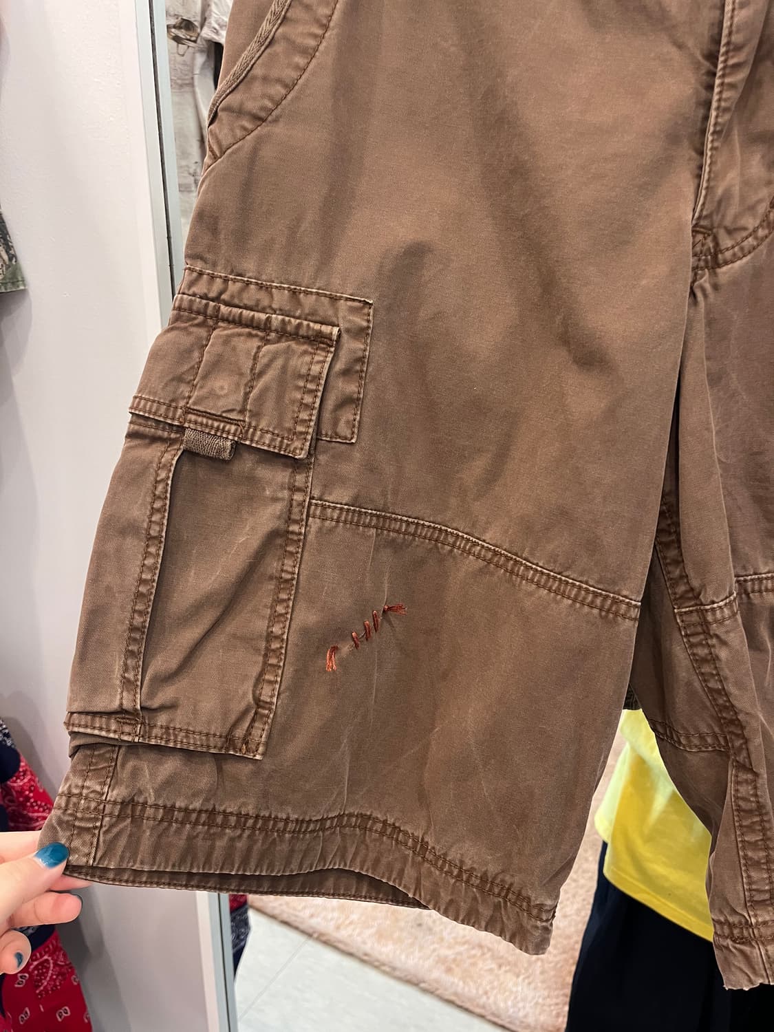 00s Uniqlo 올드 유니클로 빈티지 카고 하프 팬츠 (34inch) 상품이미지7
