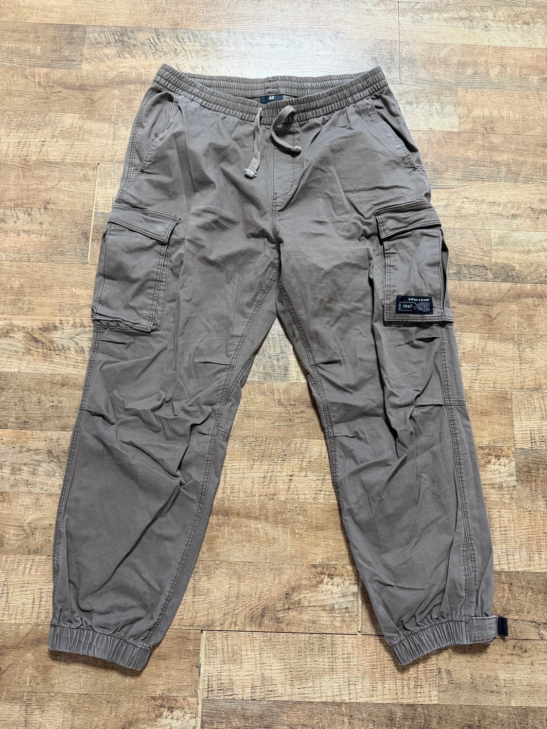 H&M 밴딩 카고 팬츠 상품이미지1