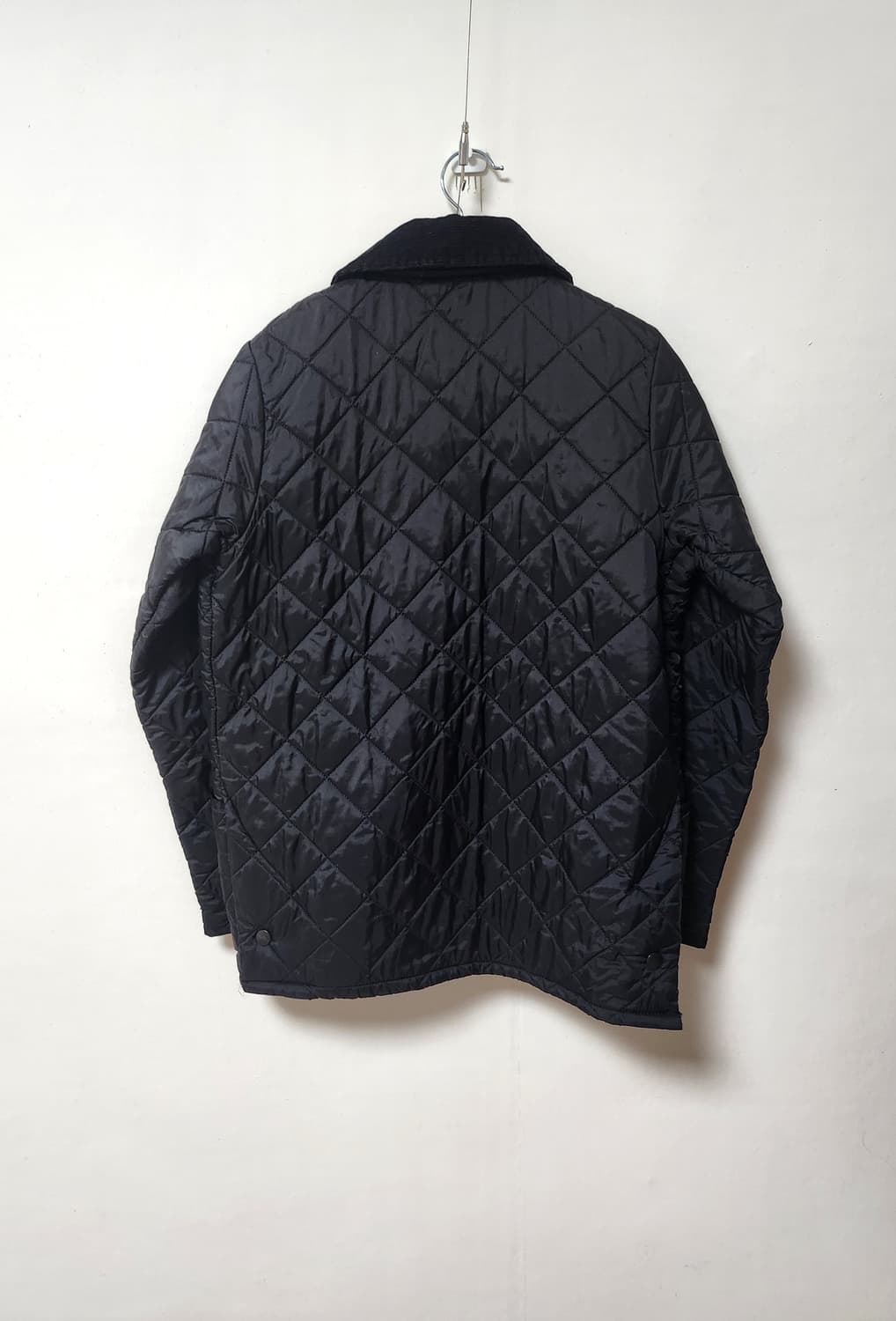 Barbour의 블랙 퀼팅 자켓 상품이미지3