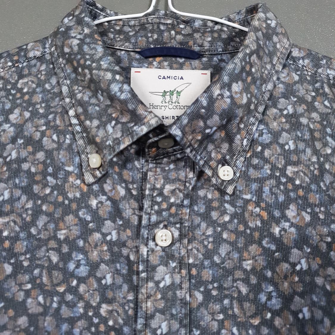 105) 헨리코튼 신형 22fw tekstina 고급 올오버 셔츠 남방 상품이미지2