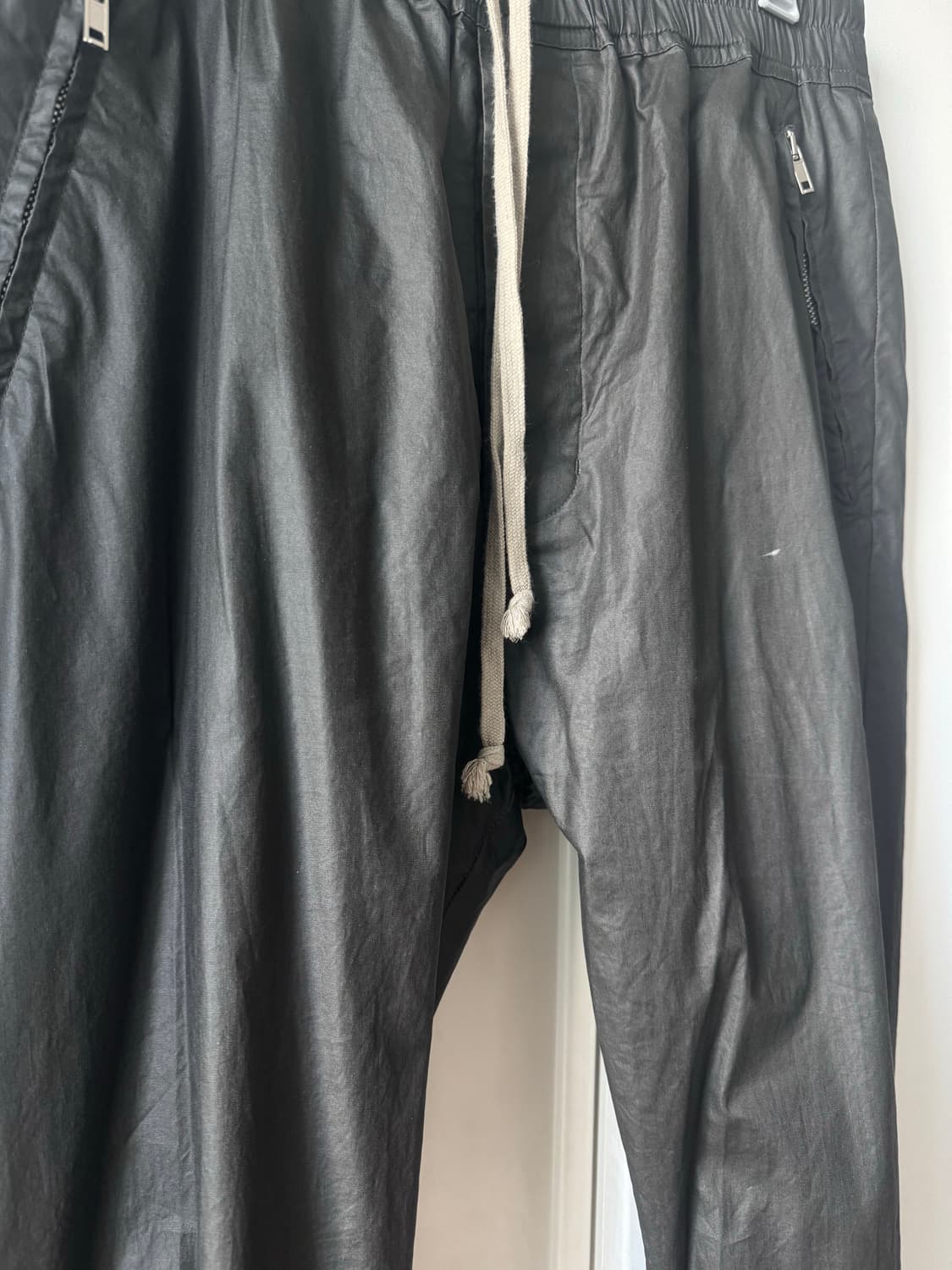 릭오웬스 코팅 트랙 제리 팬츠 48 상품이미지4