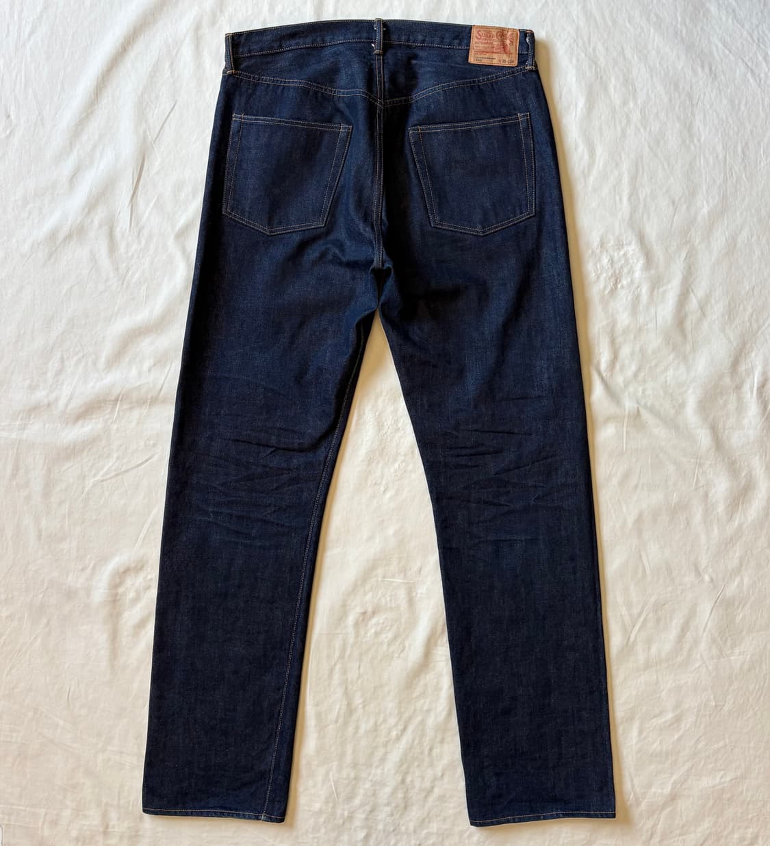 [36] 토엔 SUGAR CANE Lot.1966 인디고 셀비지 데님 상품이미지8