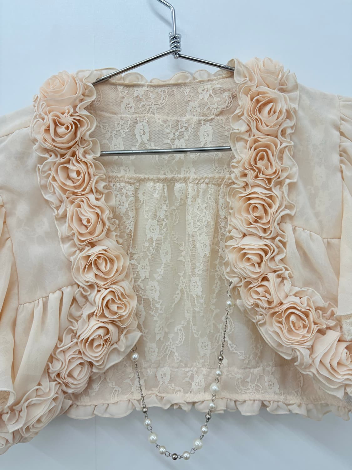 Flower race detail vest 상품이미지2