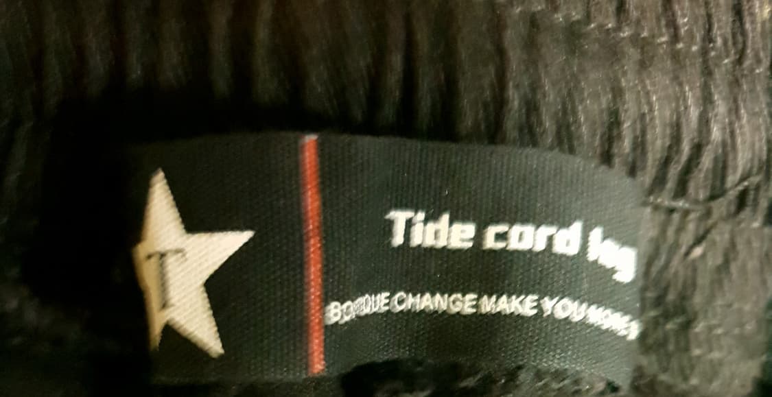 TIDE CARD LOG 유틸리티 스트릿 앵클 카코 조거팬츠 블랙(F) 상품이미지2