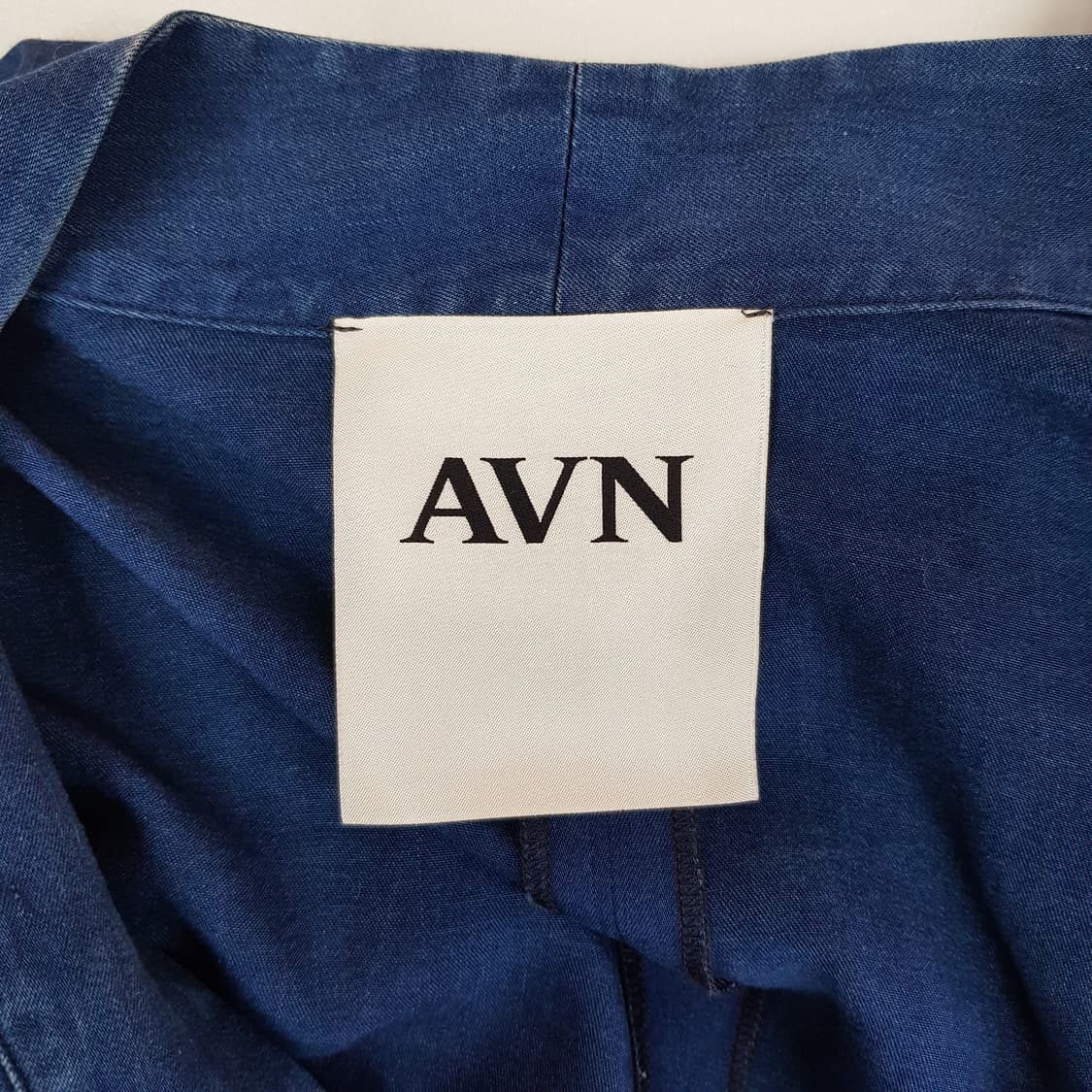 AVN 2022 루즈핏 노카라 포켓 자켓 38사이즈 상품이미지5