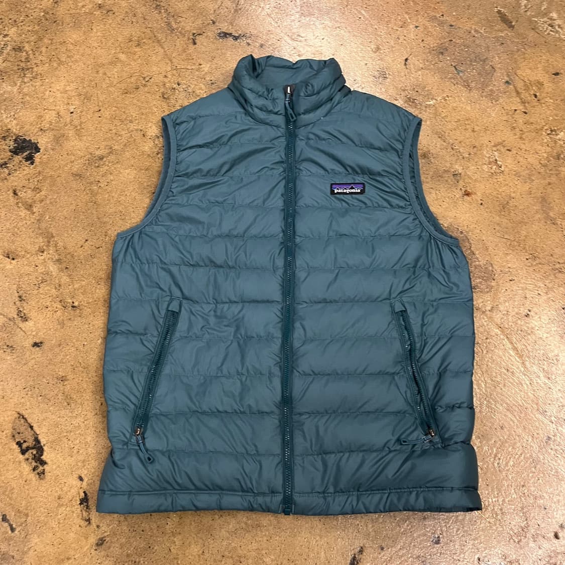 [정품/S] 파타고니아 다운 패딩 조끼 블루 b10 상품이미지2