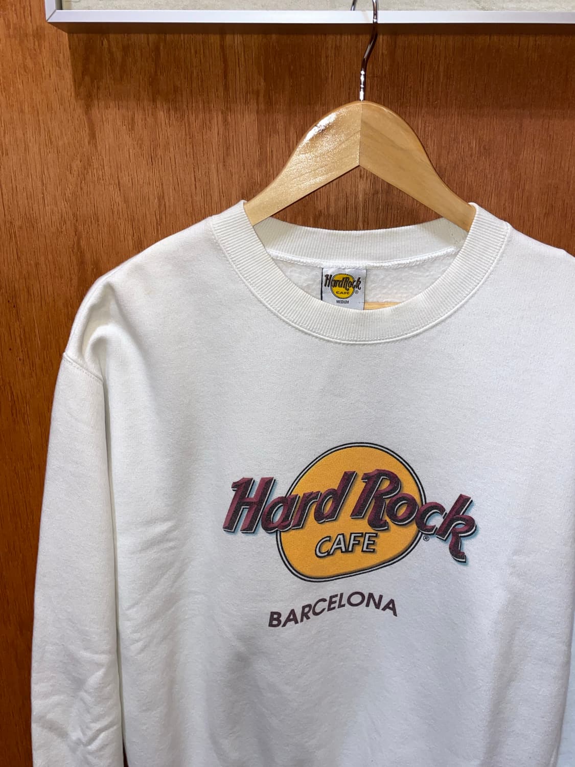 (XL) Hard rock 하드락 바르셀로나 프린팅 스웻 셔츠 맨투맨 상품이미지3