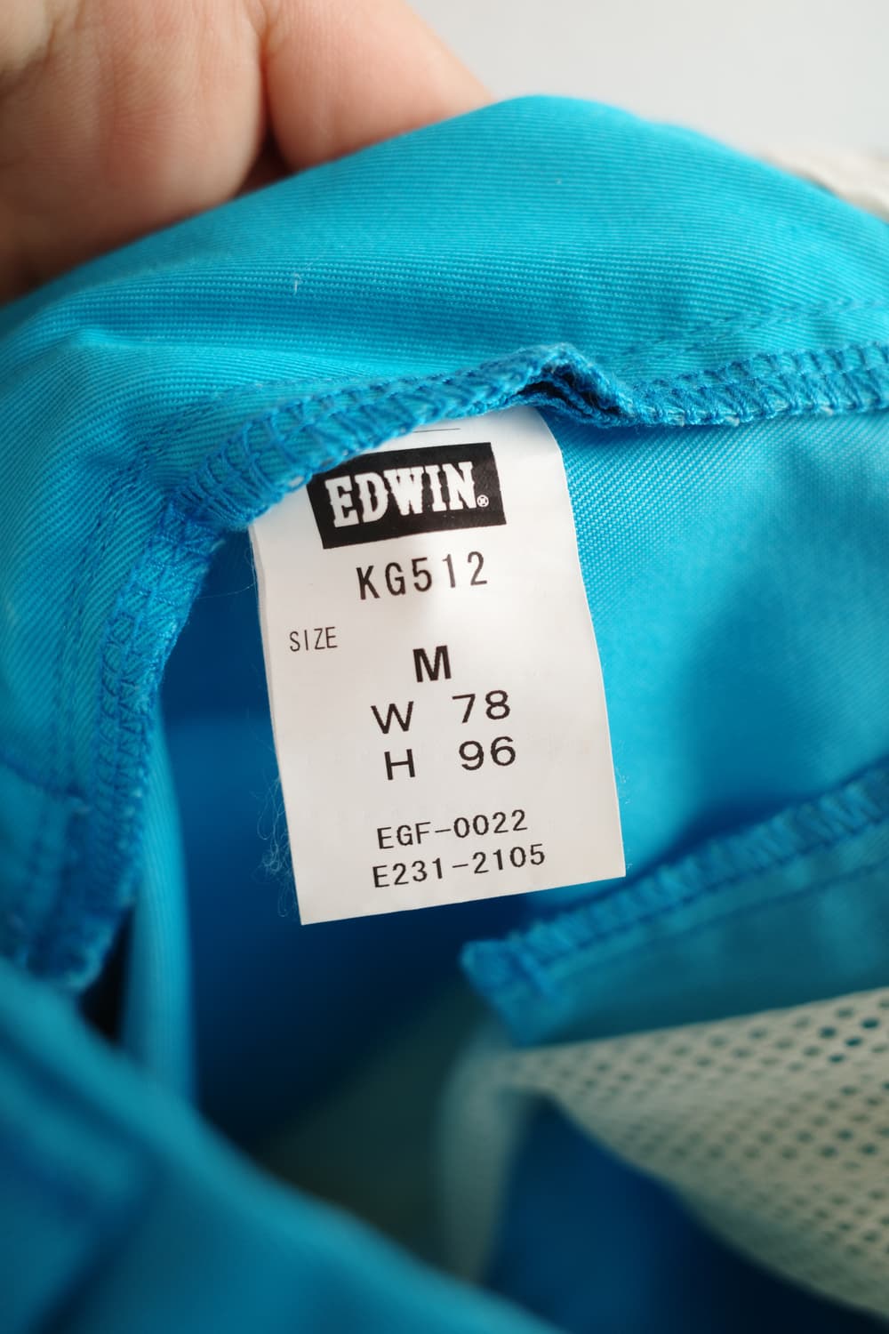 EDWIN 에드윈 골프 유틸리티 부츠컷 팬츠 (32인치) 상품이미지7