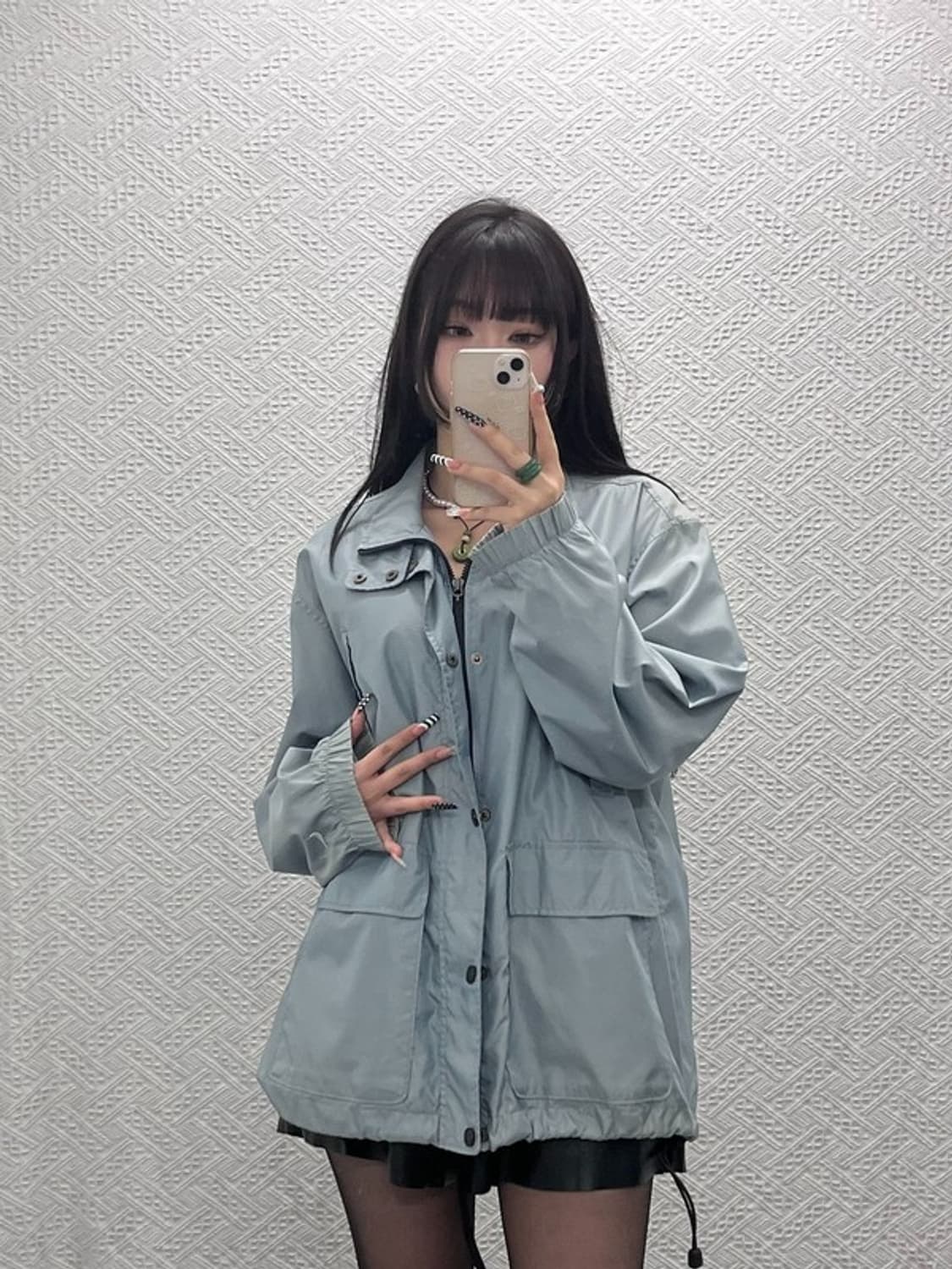 나이키 빈티지 스포티 테크웨어 워크 바람막이 자켓 M C10499 상품이미지1