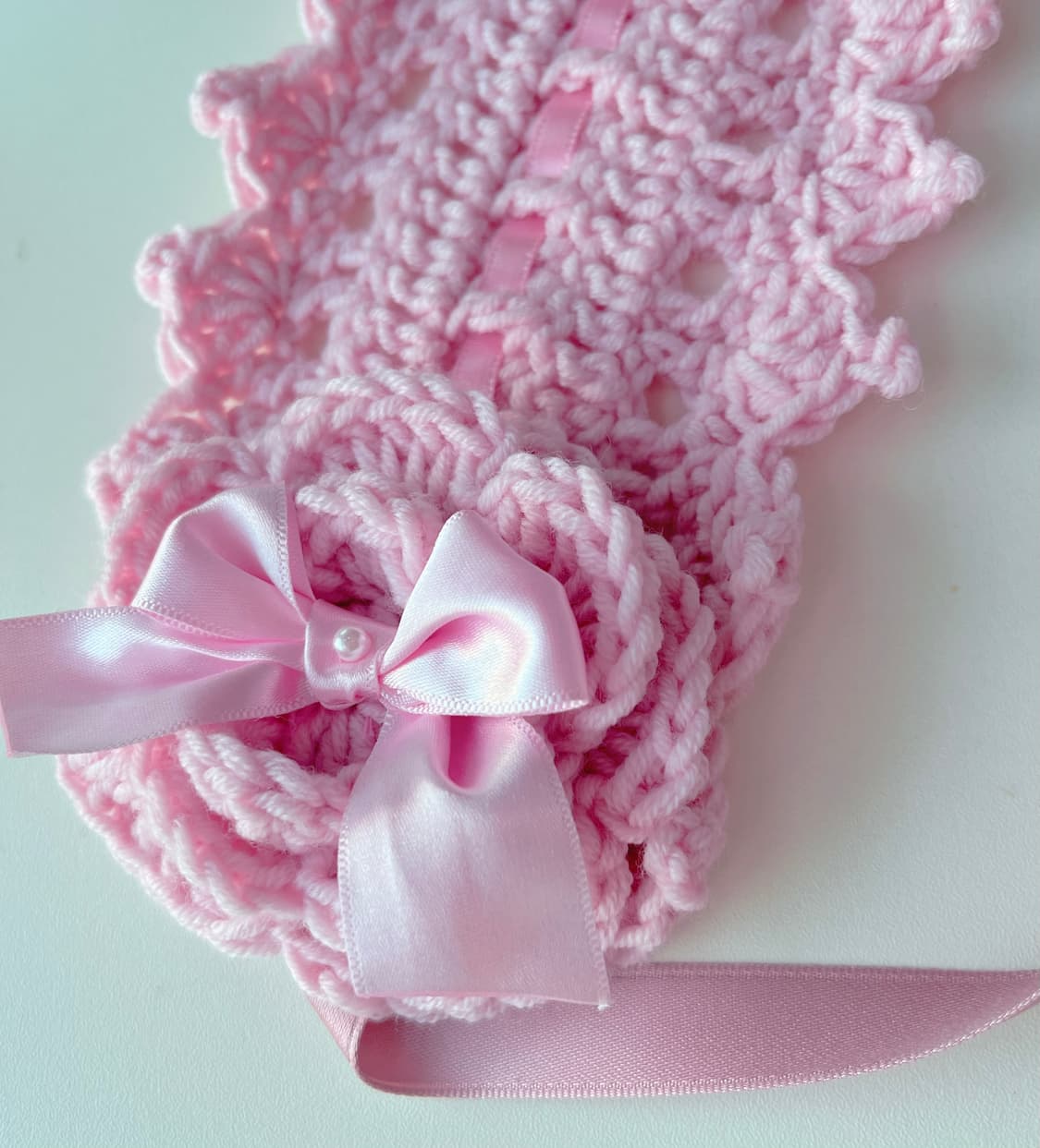 로리타 뜨게 헤드드레스 상품이미지2