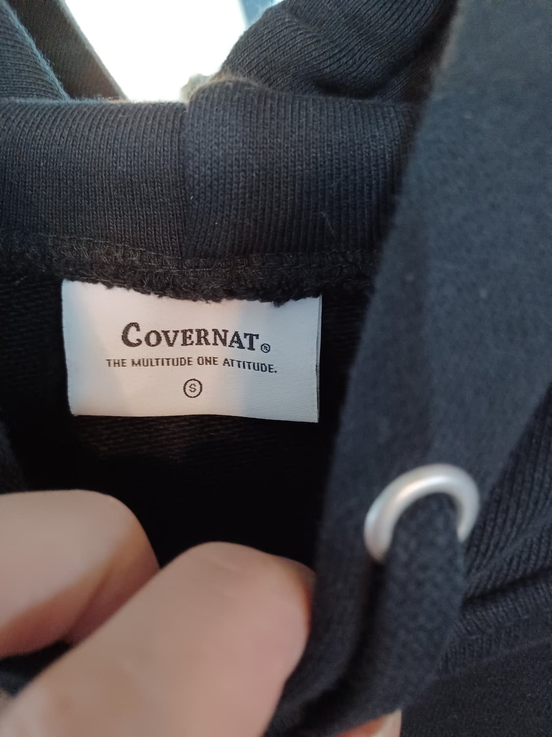 커버낫 어센틱 후드티 s 상품이미지2