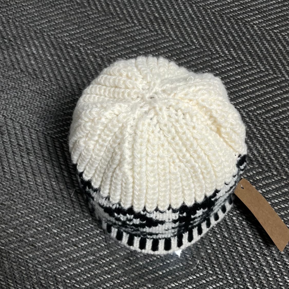 빈티지 노르딕 패던 니트 비니o 4798 상품이미지3