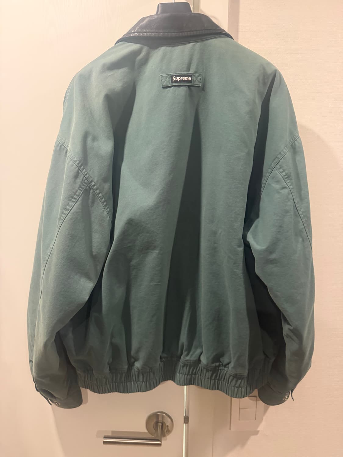 슈프림 레더칼라 유틸리티 자켓 그린M 상품이미지3