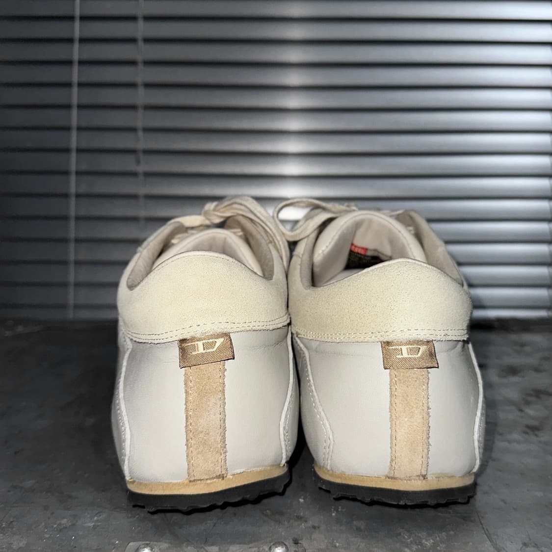 00s 레어 데드스톡 디젤 스퀘어토 스니커즈 풀박스 상품이미지5