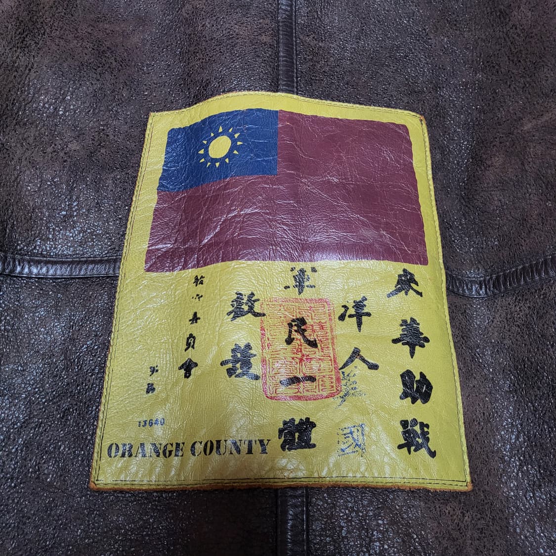 ORANGE COUNTY B-3 TYPE 무스탕 항공자켓 b3무스탕 상품이미지9