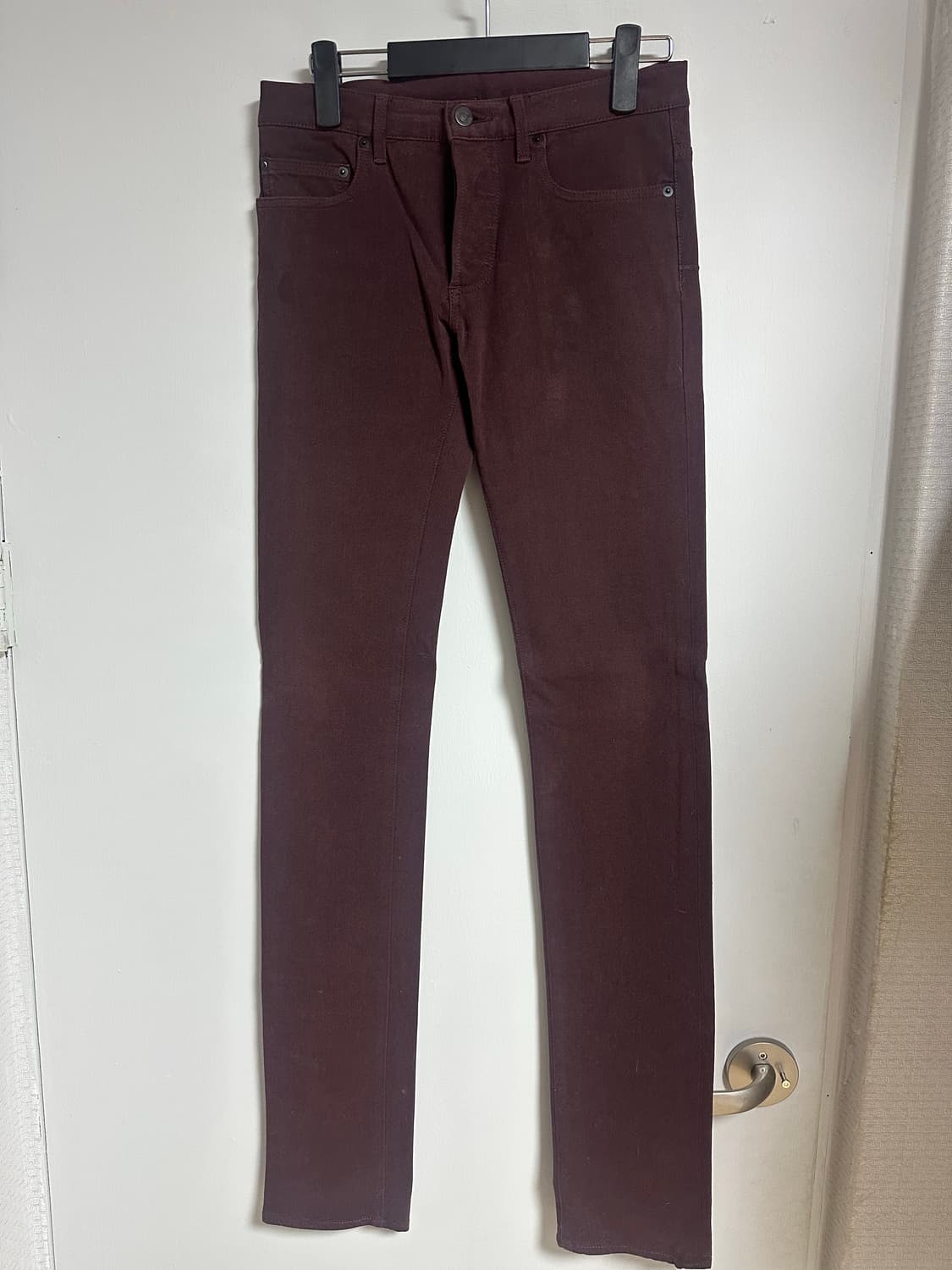 디올옴므 버건디 팬츠 상품이미지1