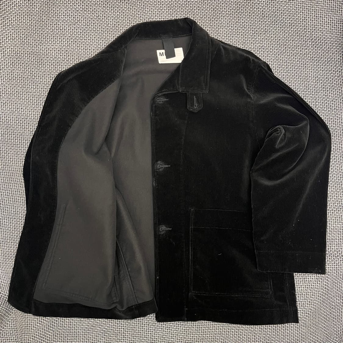 MHL 코듀 자켓 블랙 L 상품이미지2