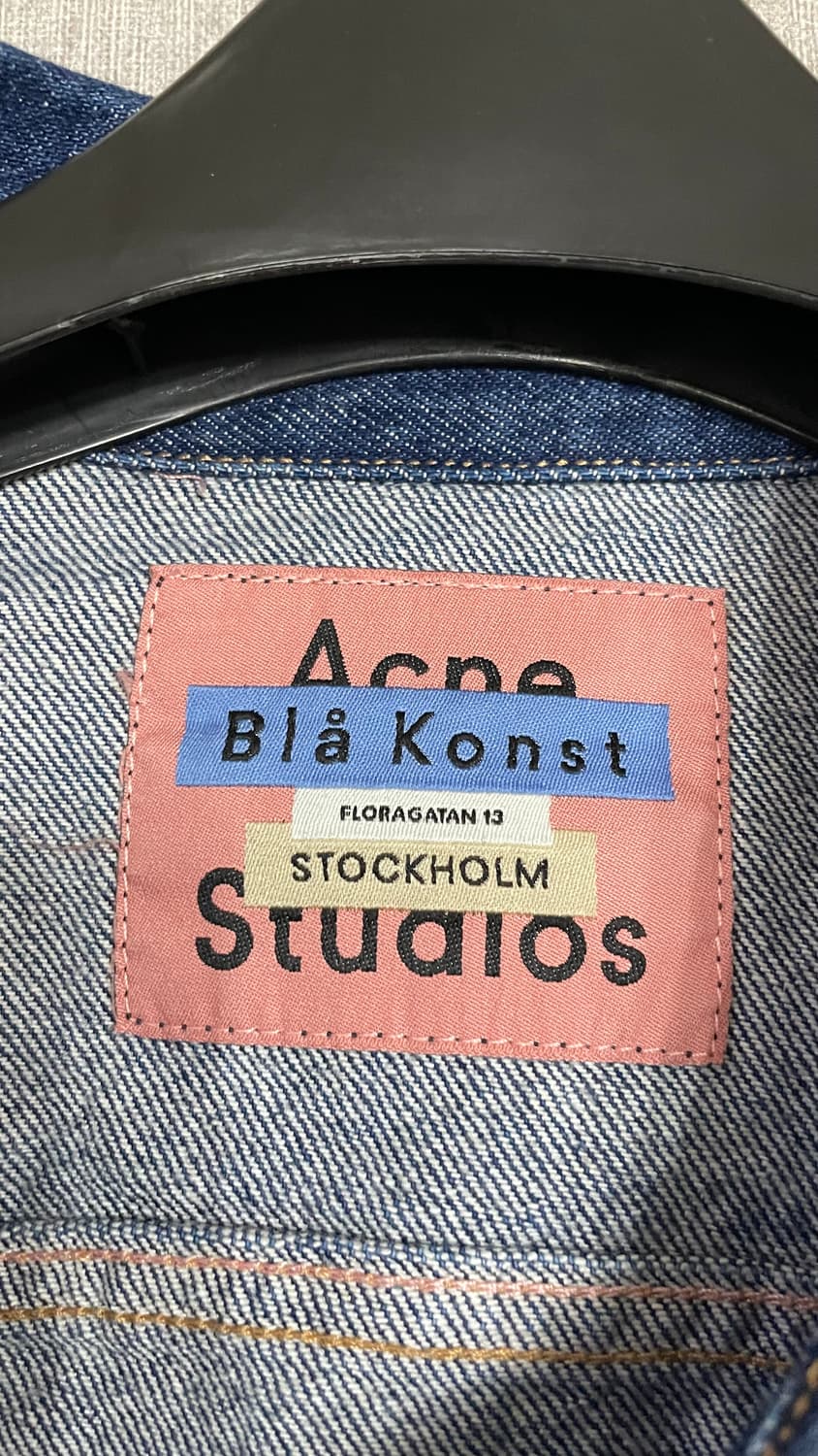 아크네스튜디오 데님 자켓/청자켓 1998 다크 블루 상품이미지4