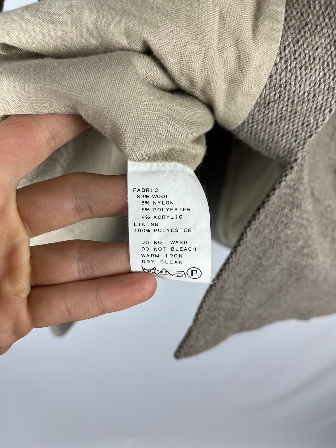 JOURNAL STANDARD 울 혼방 자켓 상품이미지5