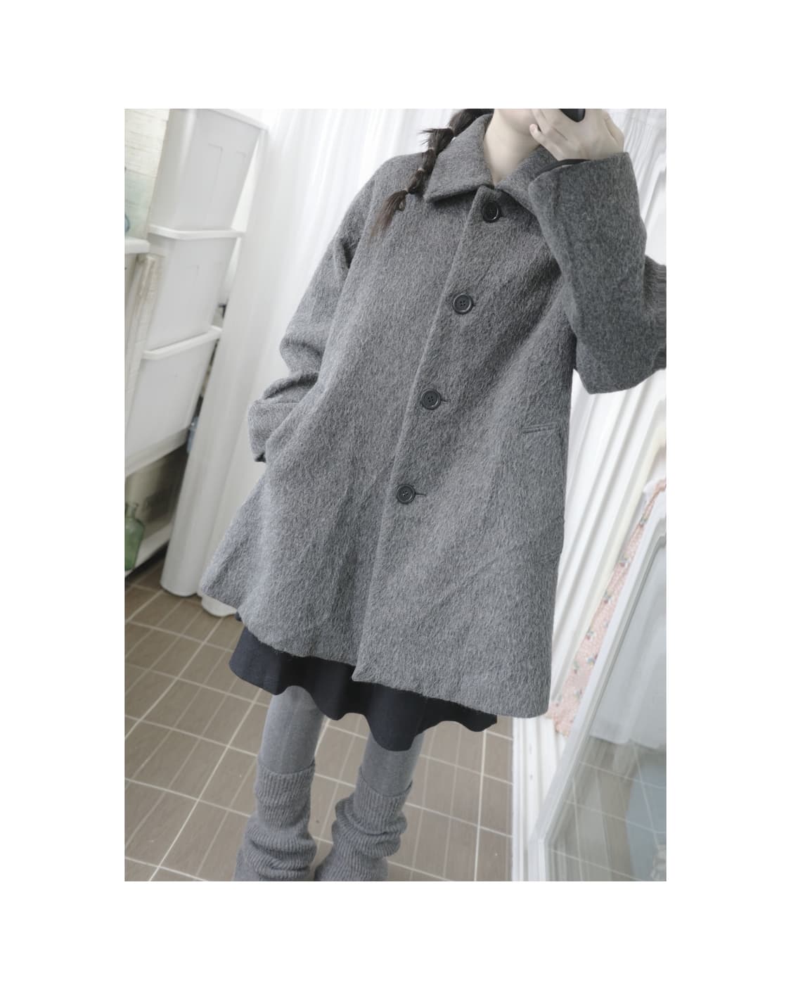 Nice claup half coat 상품이미지5
