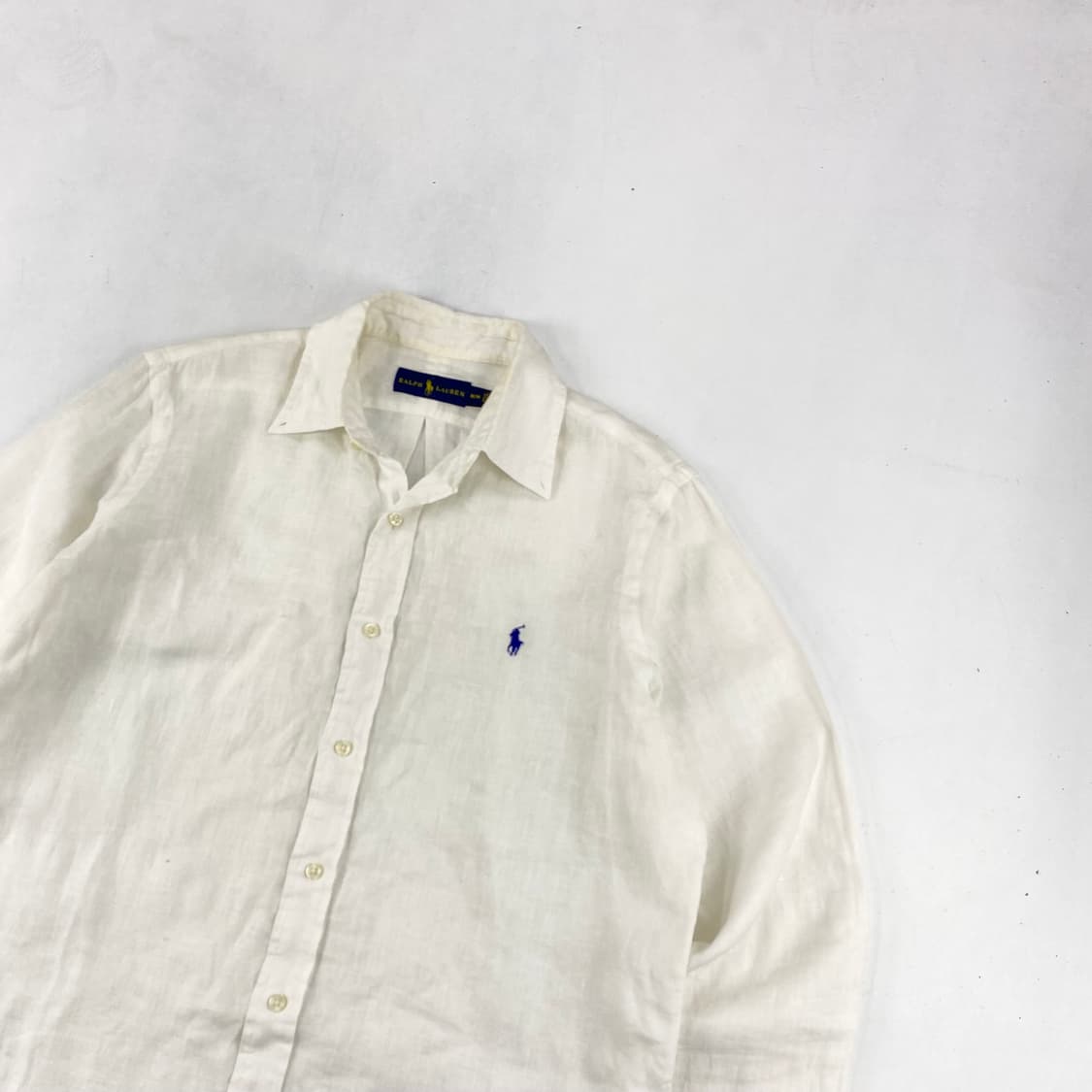 폴로 신형 린넨 화이트 셔츠 (98) 상품이미지1
