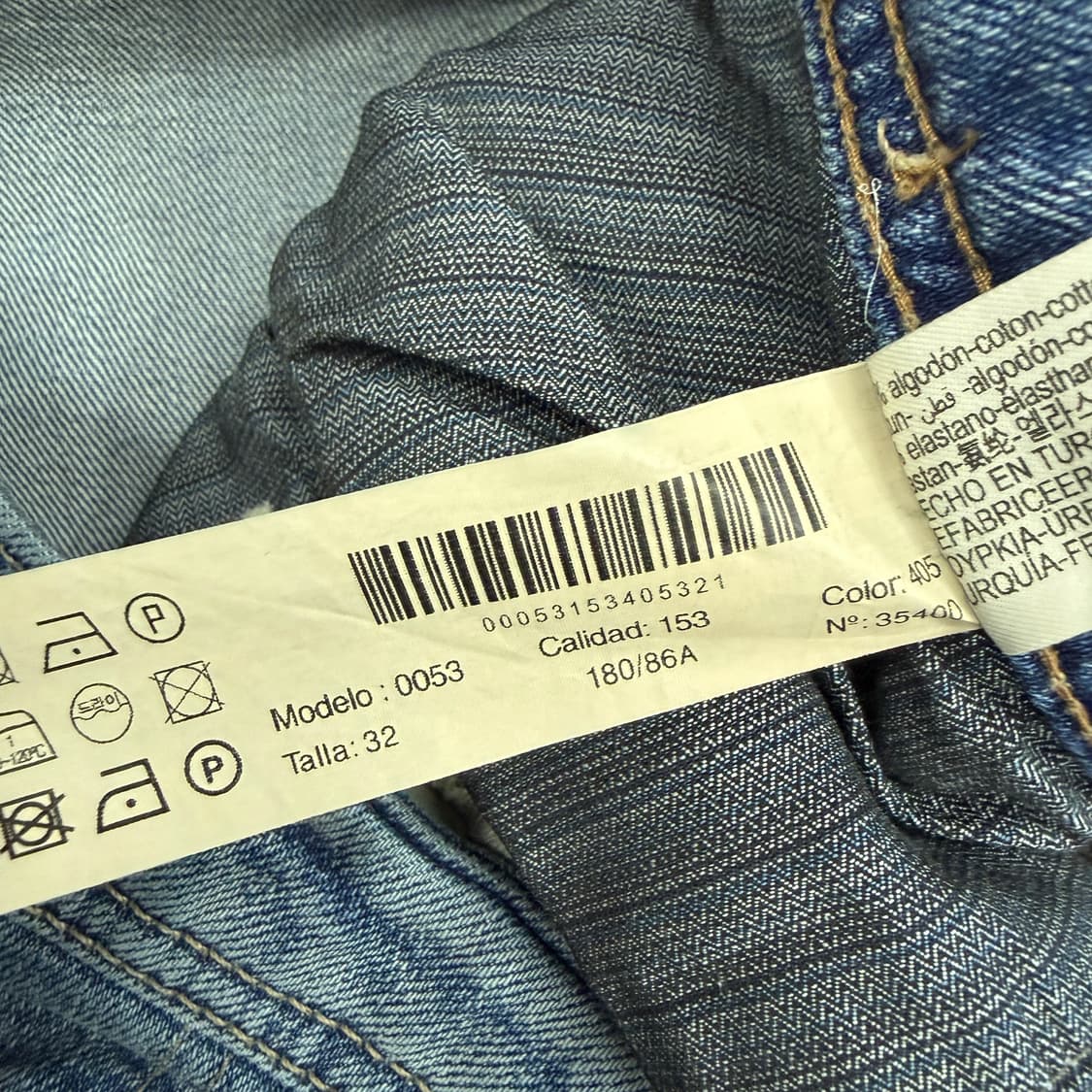 (32)마시모두띠 Massimo Dutti 중청 데님팬츠 상품이미지3