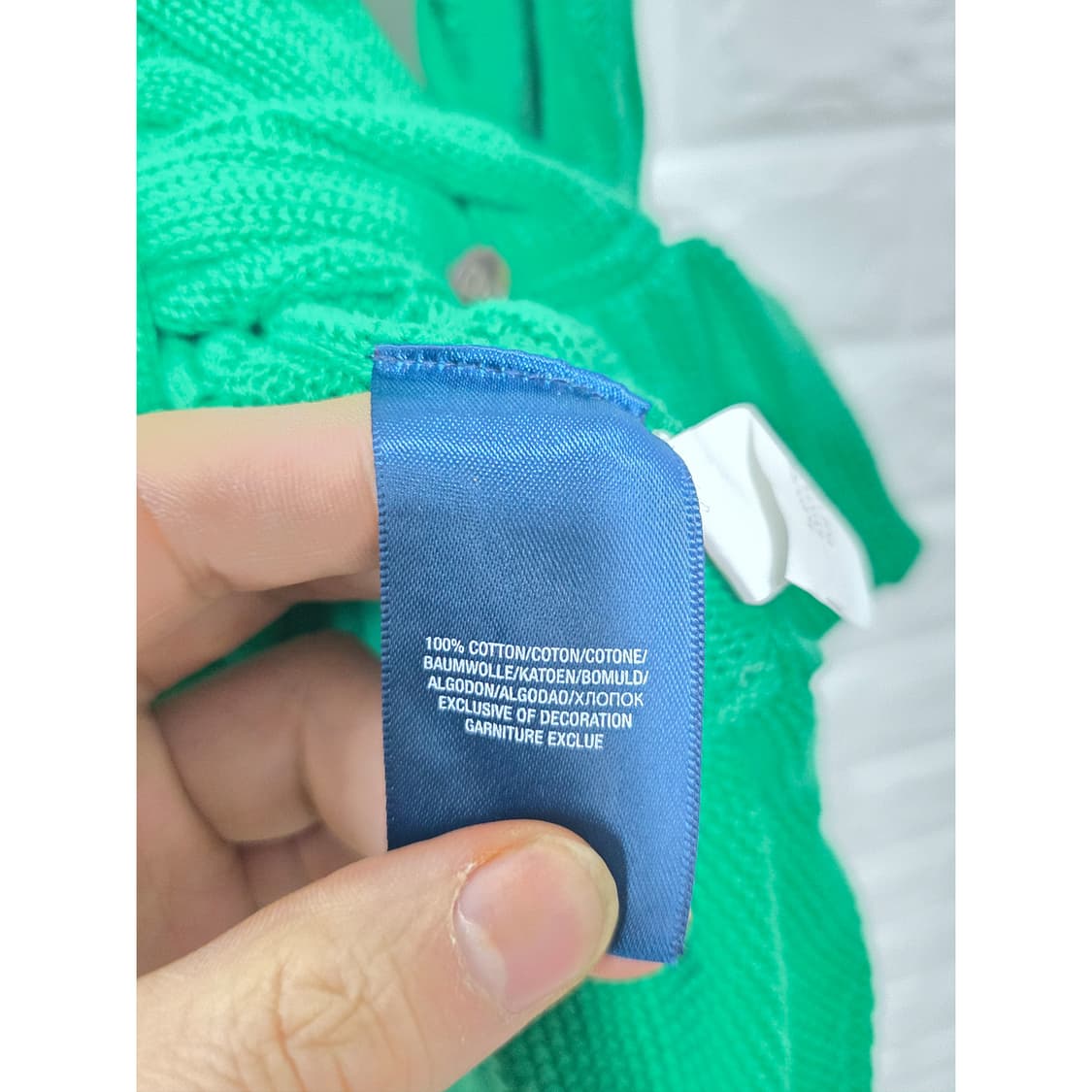 택포_ 13Y 폴로폴로랄프로렌 여아 케이블 니트 가 상품이미지3