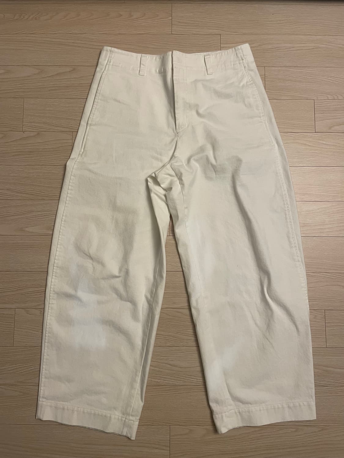 [4] 브라운야드 워시드 필드 팬츠 에크루색상 상품이미지1