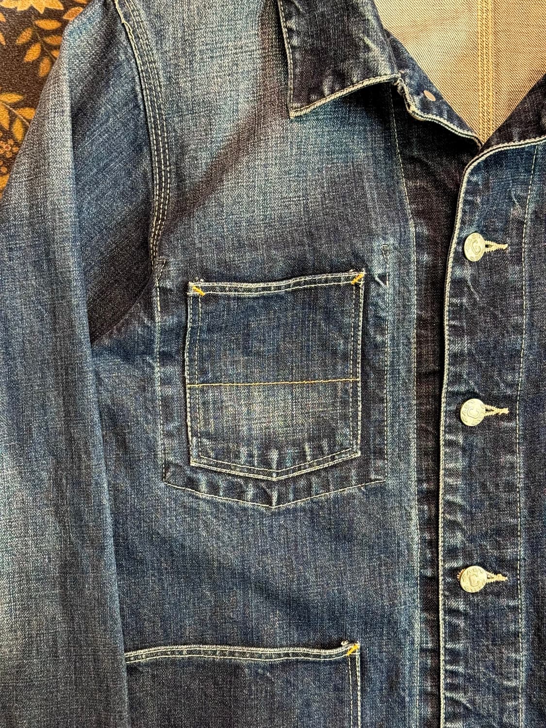 Coen 데님 커버올 초어자켓 상품이미지3