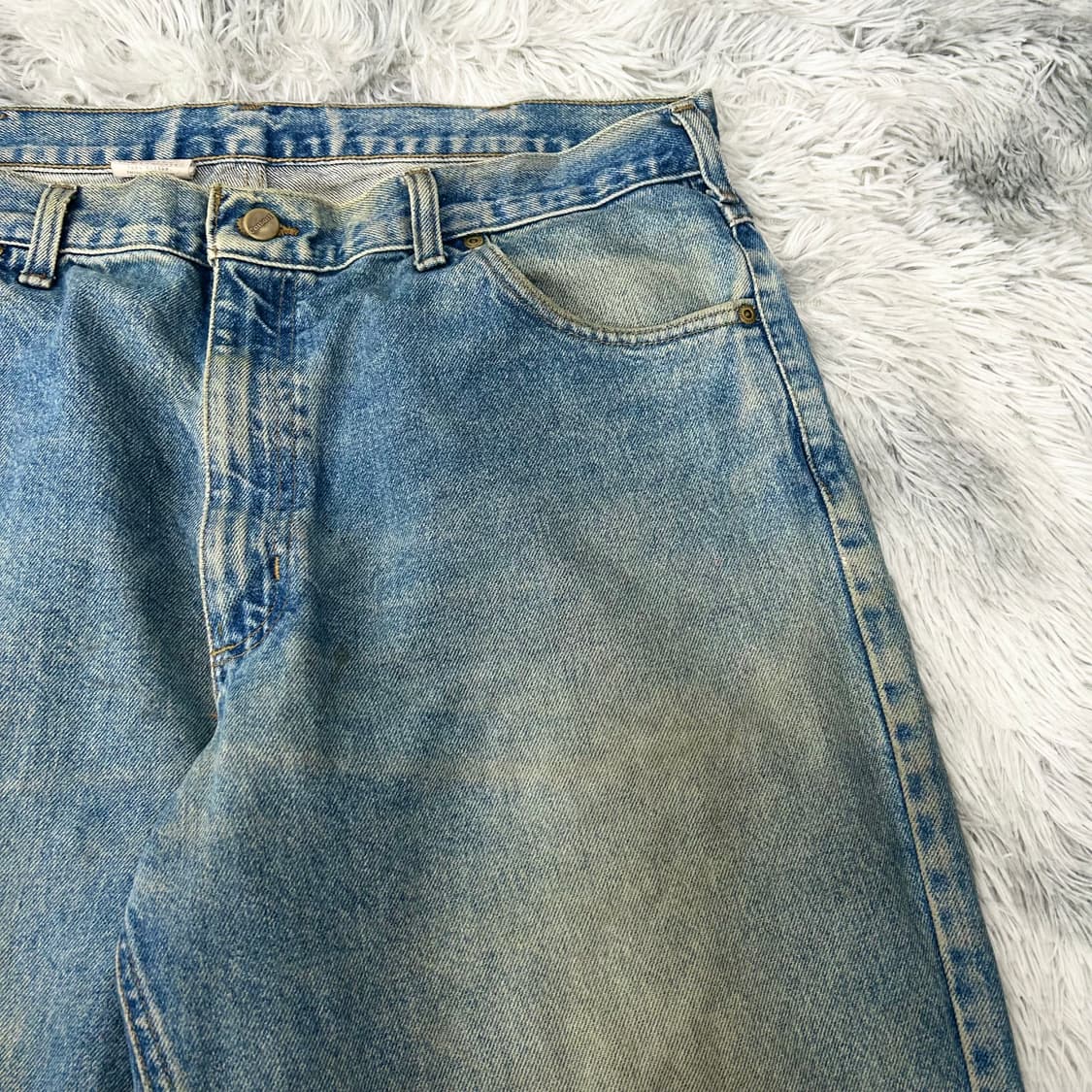 칼하트 워크 와이드 데님 팬츠 상품이미지7