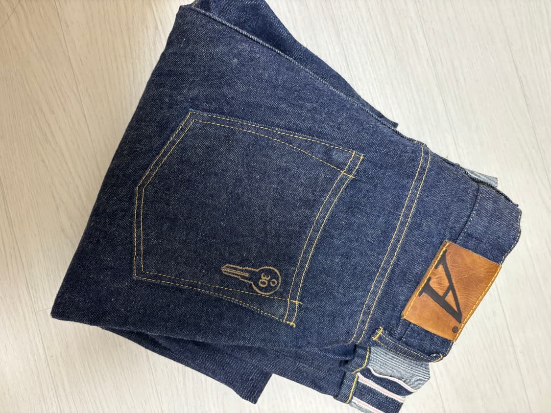 얼바닉30 마릴린팬츠 인디고  상품이미지3