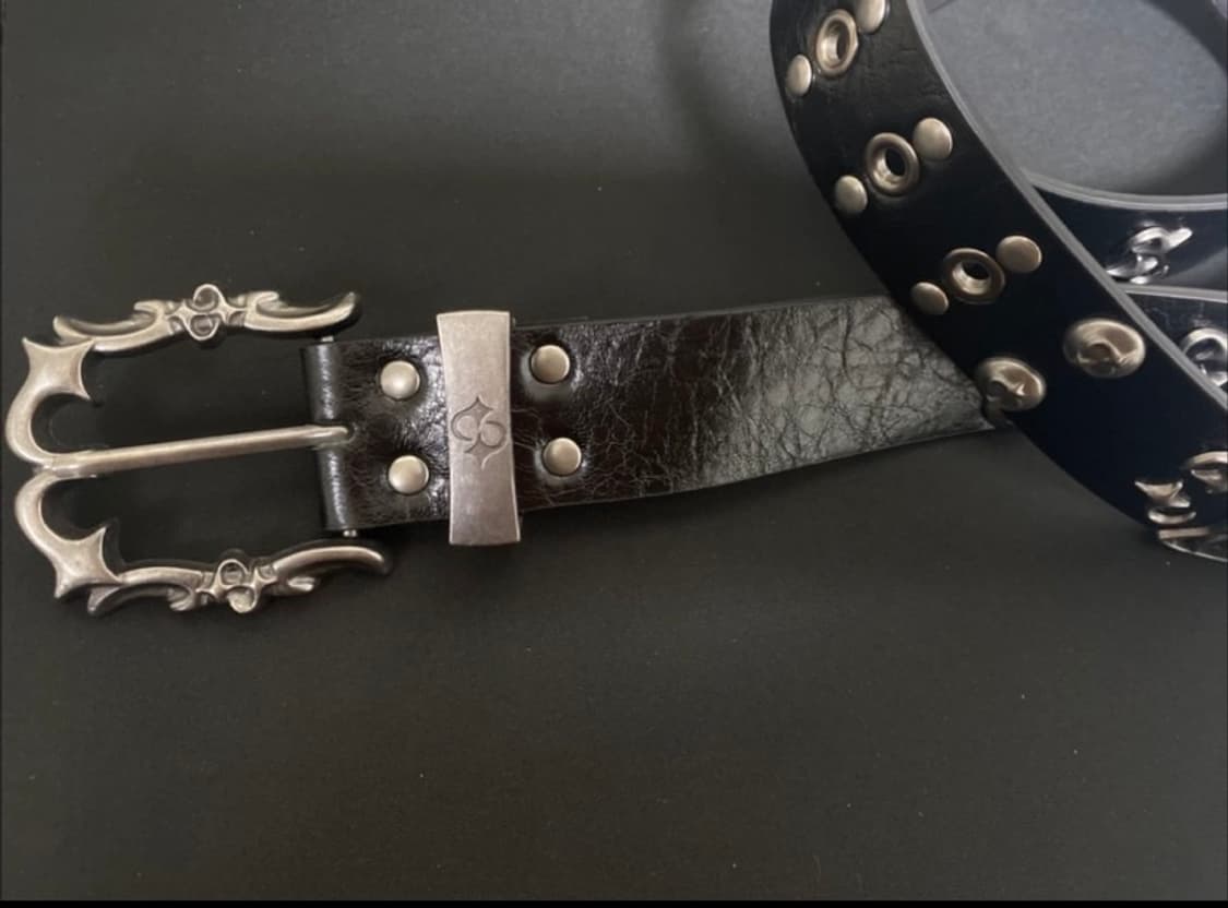 메탈 스타 스터드 벨트 상품이미지2