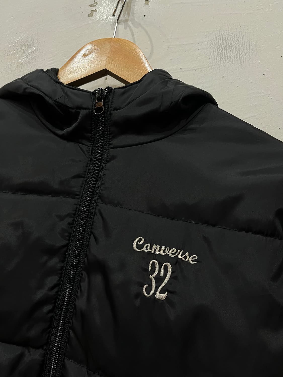 컨버스 재팬 패딩 블랙 M 상품이미지2