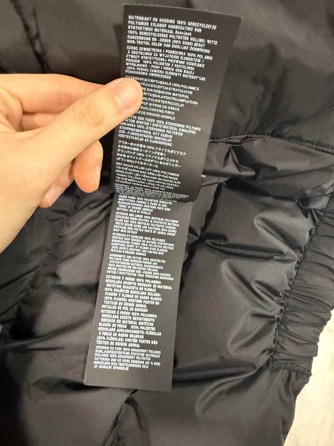 [48] 프라다 리나일론 숏패딩 블랙(SGB112) 상품이미지9