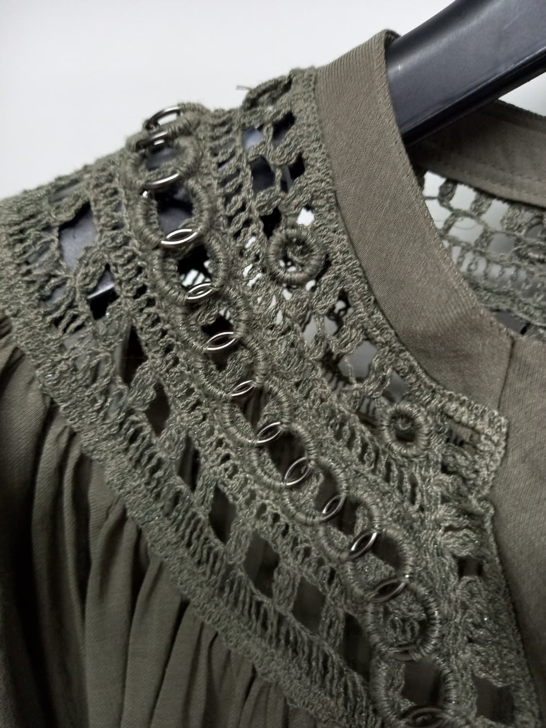 랑방 LANVIN 춘하추 8부9부 블라우스 82 44-77 상품이미지7