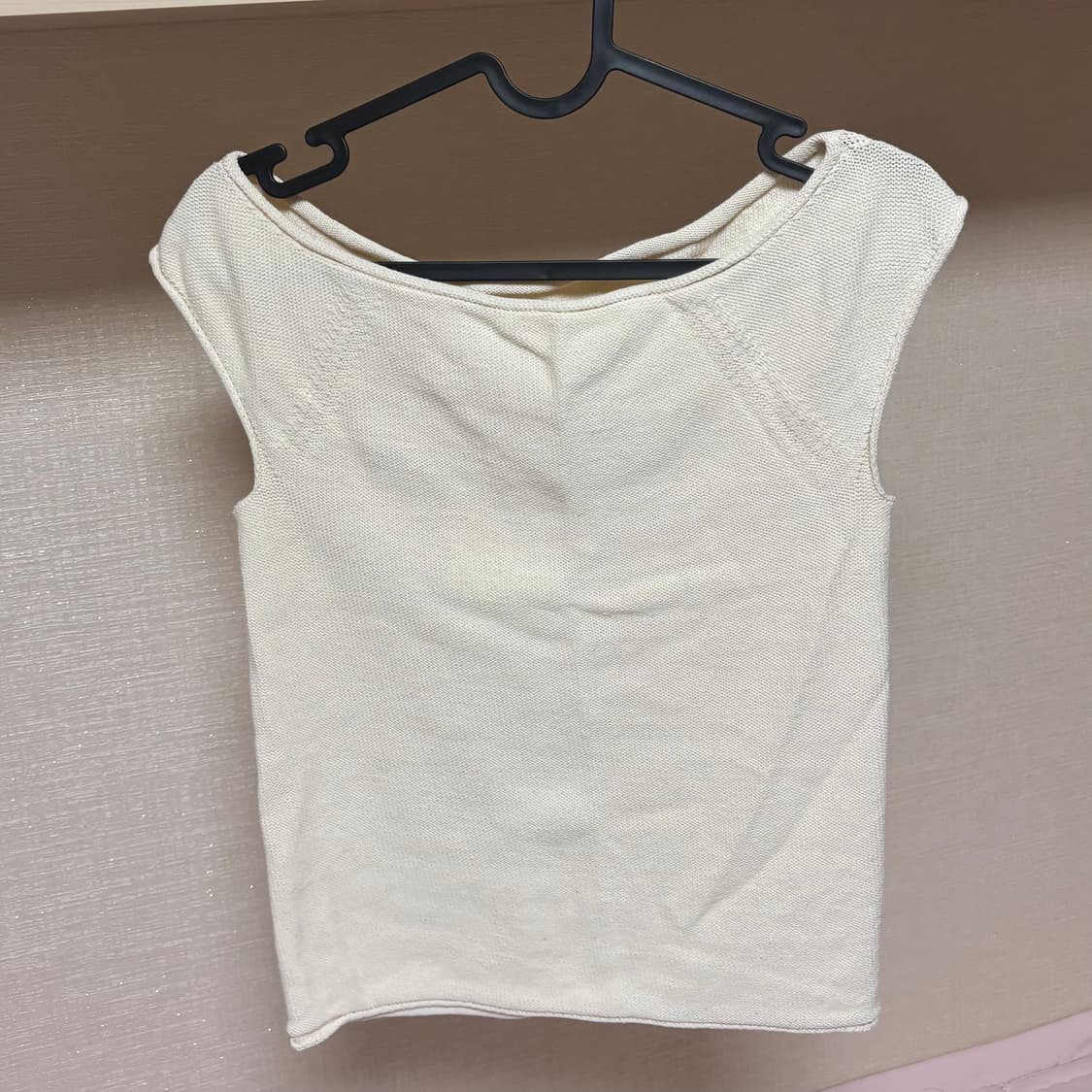 (새상품) 다이애그널 ballerina sleeve tee 아이보리 상품이미지2