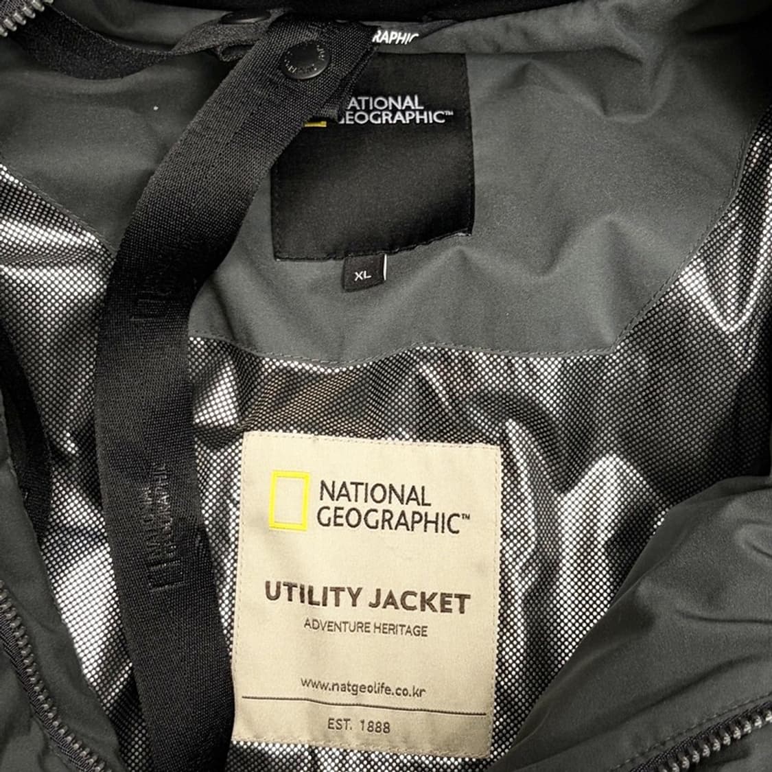 NATIONAL GEOGRAPHIC 구스다운 롱패딩 XL 상품이미지7