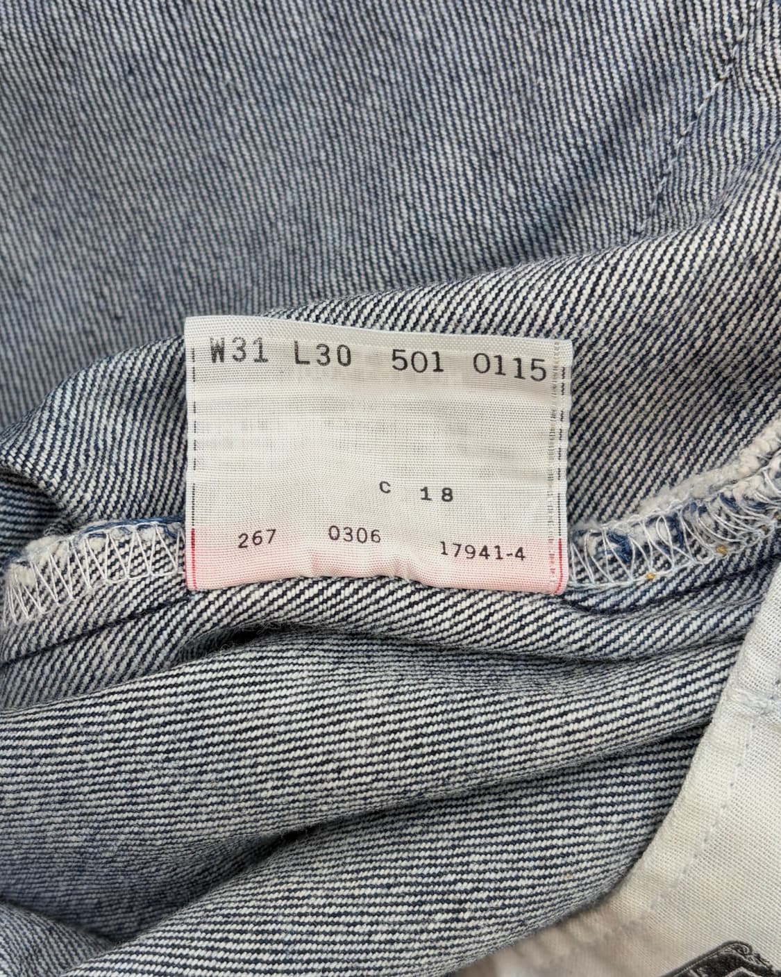 [29인치]리바이스 00s 501 클래식 데님 팬츠 상품이미지8